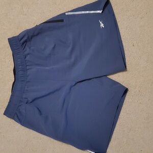 Blue Reebok Athletic Shorts, Men's LG